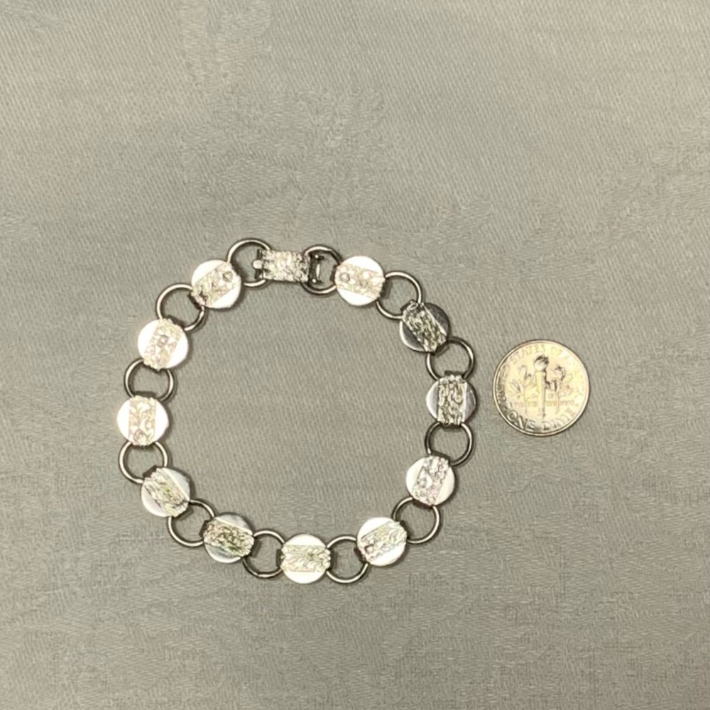 Vintage Sarah Coventry coin bracelet